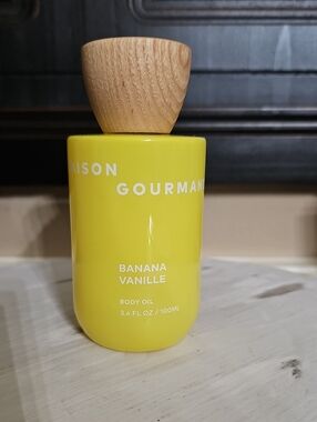 Maison Gourmand - Banana Vanille Body Oil, 3.4 fl oz